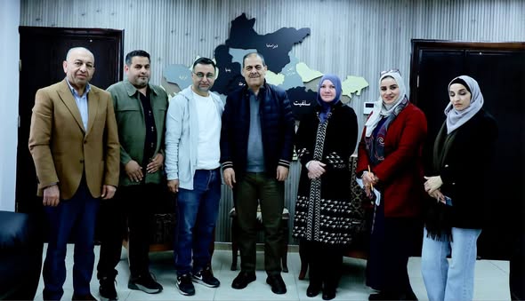 المحافظ طقاطقة يلتقي ممثل اللجنة الرئاسية للمساعدات ورئيس جمعية فائض ما لديكم