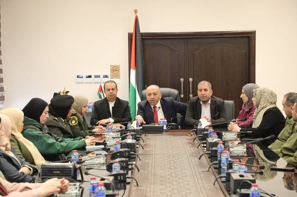 تحت رعاية محافظ سلفيت مصطفى طقاطقة هيئة التوجيه الوطني والمعنوي تعقد ورشة عمل حول “ادارة الازمات”