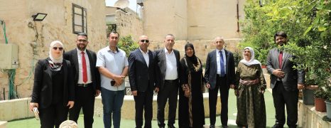 محافظة سلفيت تنظم جولة ميدانية للقنصل التركي العام في دولة فلسطين