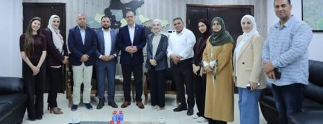 المحافظ طقاطقة يلتقي وفداً من الجامعة العربية الأمريكية ويبحثان تعزيز التعاون المشترك