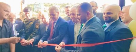محافظ سلفيت طقاطقة يفتتح شركة ومعرض السرطاوي سبورت.
