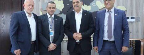 المحافظ طقاطقة يلتقي وفداً من البنك العربي
