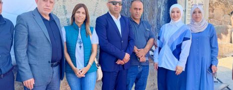 نائب محافظ سلفيت يستقبل فريق “فلسطين على البسكليت”