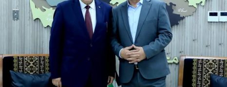 محافظ سلفيت طقاطقة يستقبل وزير الحكم المحلي د. سامي حجاوي ويطلعه على واقع المحافظة