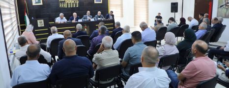 المحافظ طقاطقة والوزير حجاوي يطلعان على احتياجات الهيئات المحلية من المشاريع التطويرية