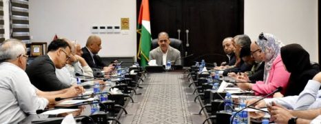 محافظ سلفيت طقاطقة يترأس اجتماعاً للمجلس التنفيذي