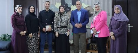 المحافظ طقاطقة يلتقي وفداً من مؤسسة قادر للتنمية المجتمعية