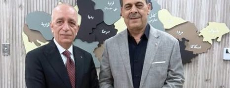 المحافظ طقاطقة يبحث مع المستشار التميمي عدداً من القضايا المتعلقة بالأراضي في سلفيت